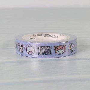 TheCoffeeMonsterzCo TCMC *Preorder* Sleepy Doodles Washi Tape